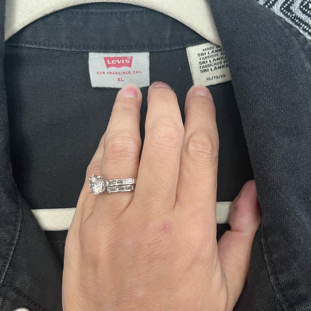 Levi's Charcoal Denim Dress